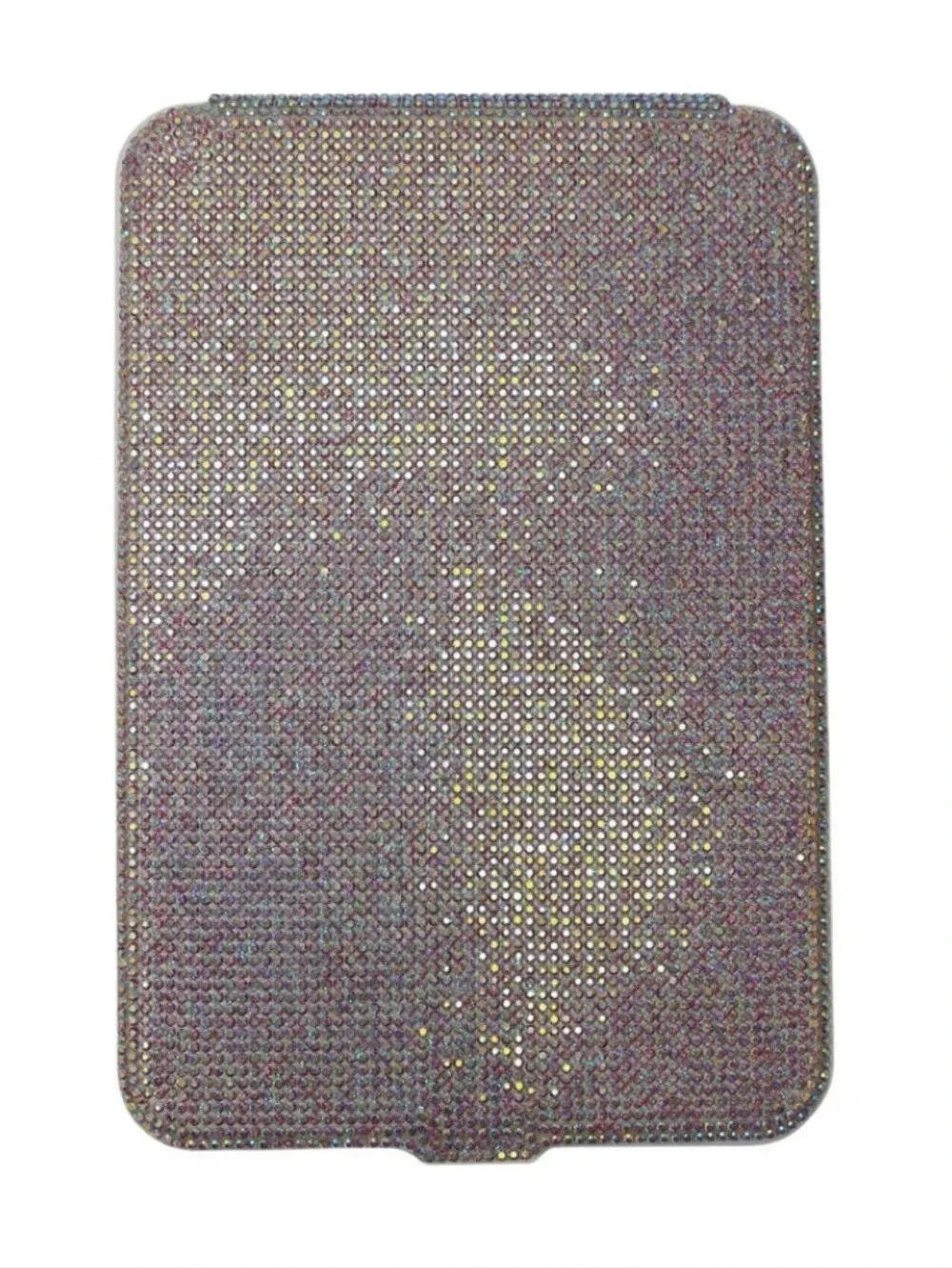 Impressions Touch Pad Bling Folio LED Makeup Mirror- Gunmetal